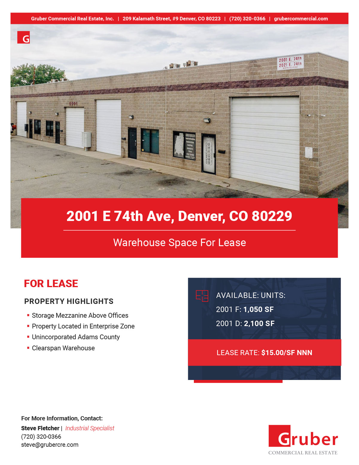 2001 E 74th Ave Brochure