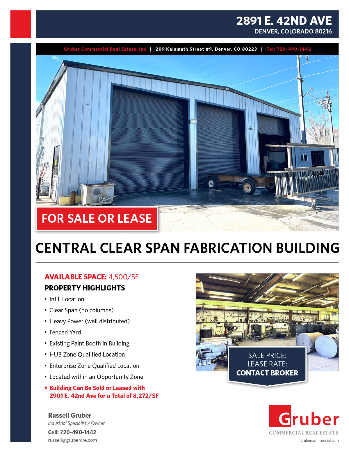 2891 E. 42nd Avenue, Denver, CO Gruber Commercial Real Estate