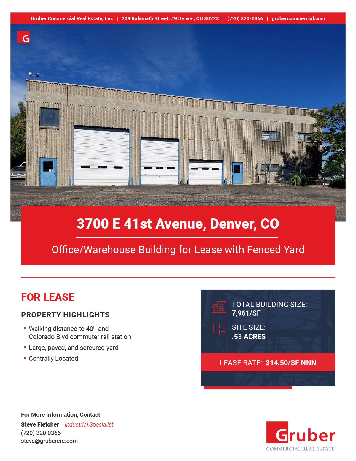 3700 E 41st Ave Brochure