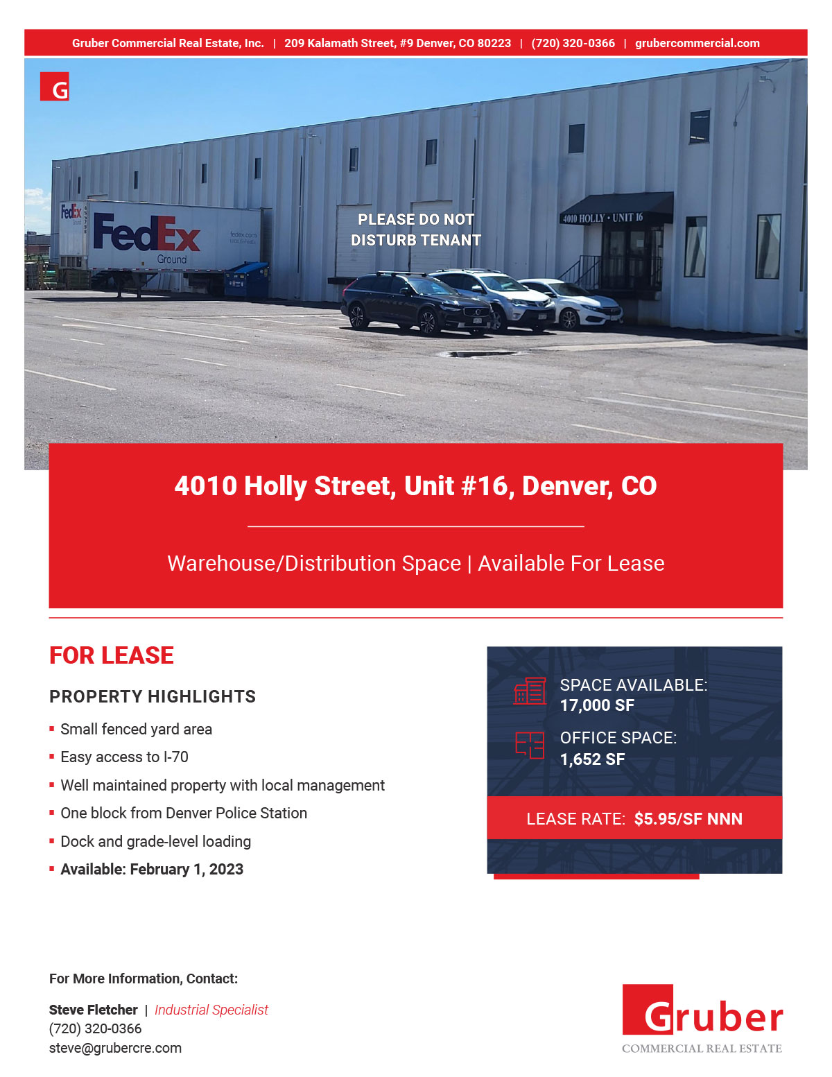 4010 Holly Street, Unit #16 Brochure