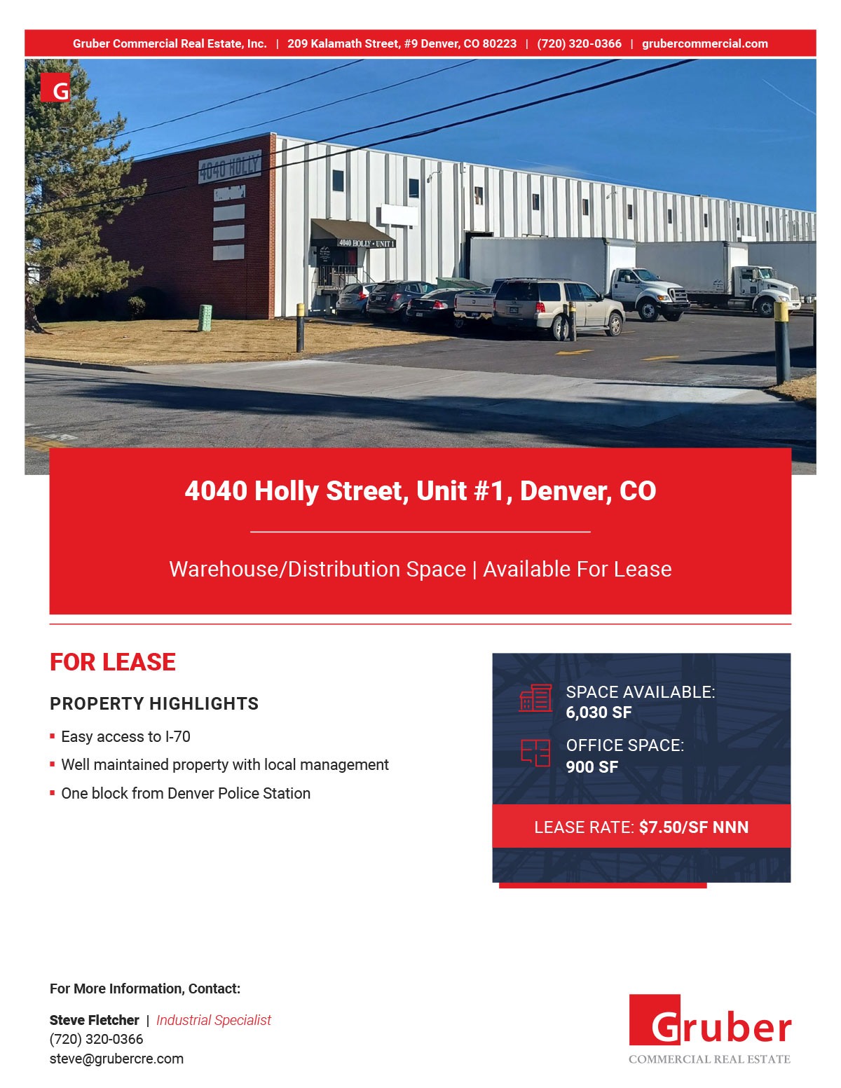 4040 Holly Street, Unit 1, Brochure