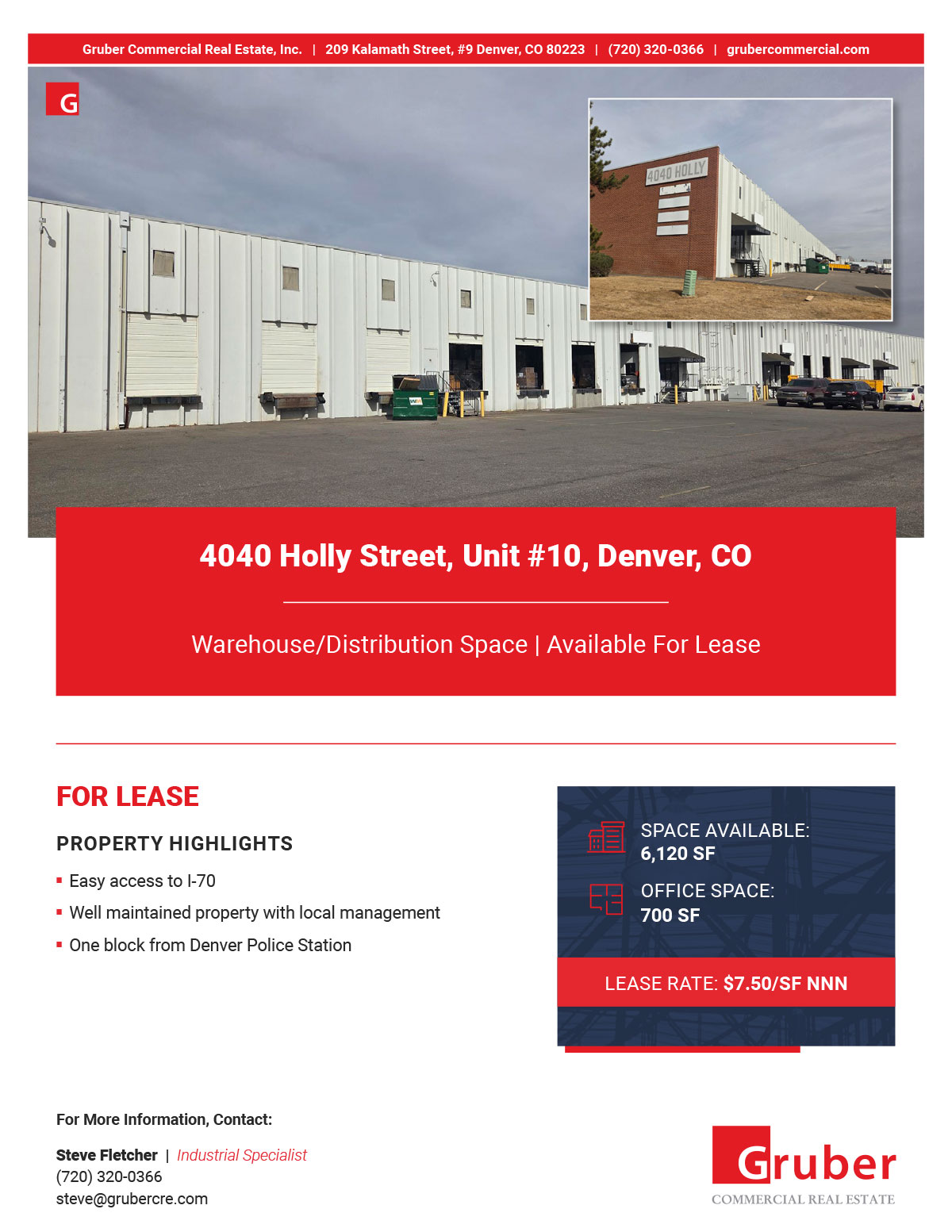 4040 Holly Street, Unit #10, Brochure