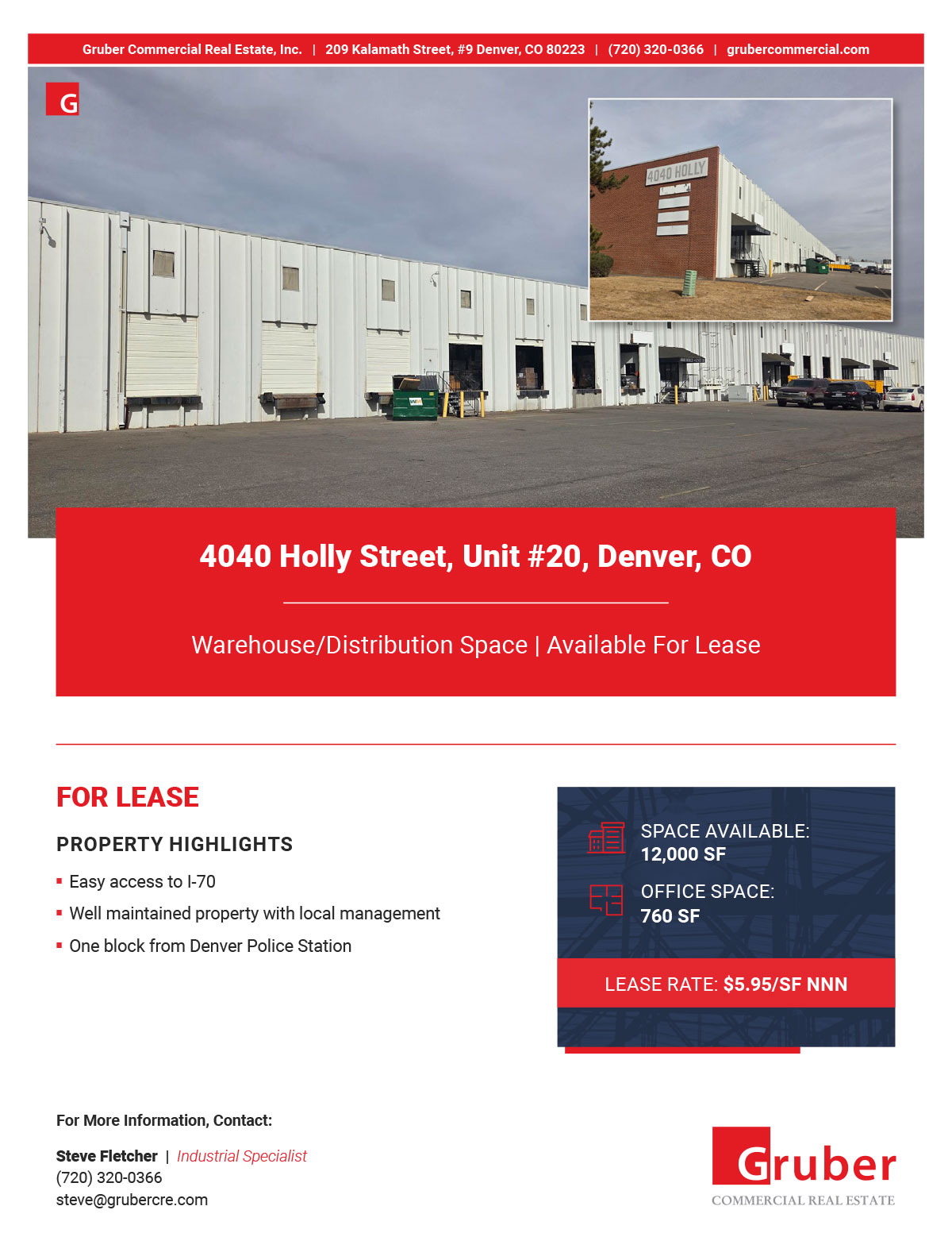 4040 Holly Street, Unit #20, Brochure