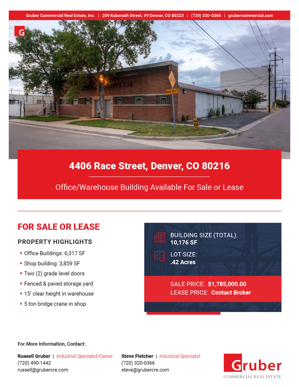 4406 Race Street Brochure