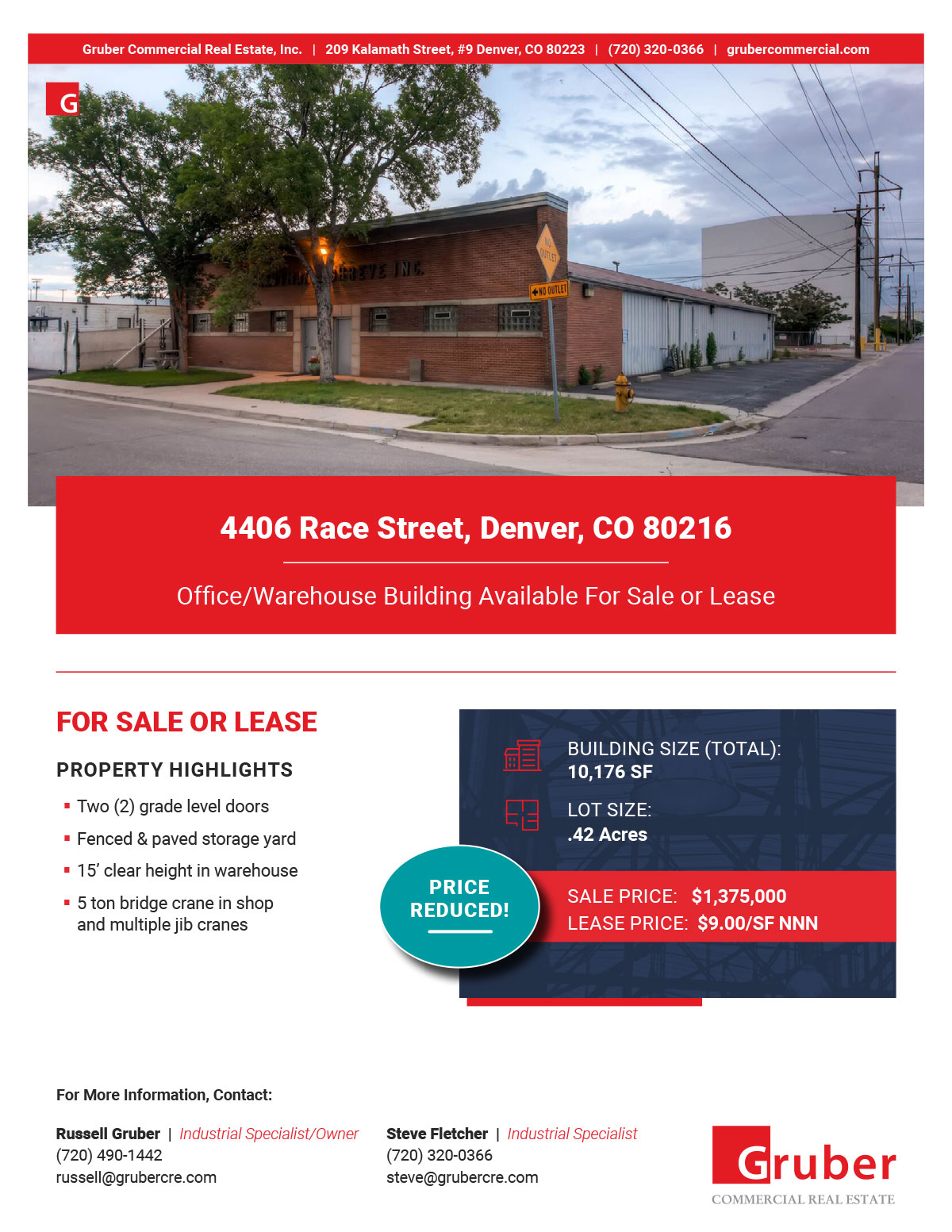 4406 Race Street Brochure