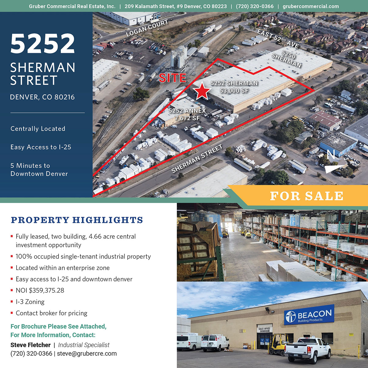 5252 Sherman Street Brochure