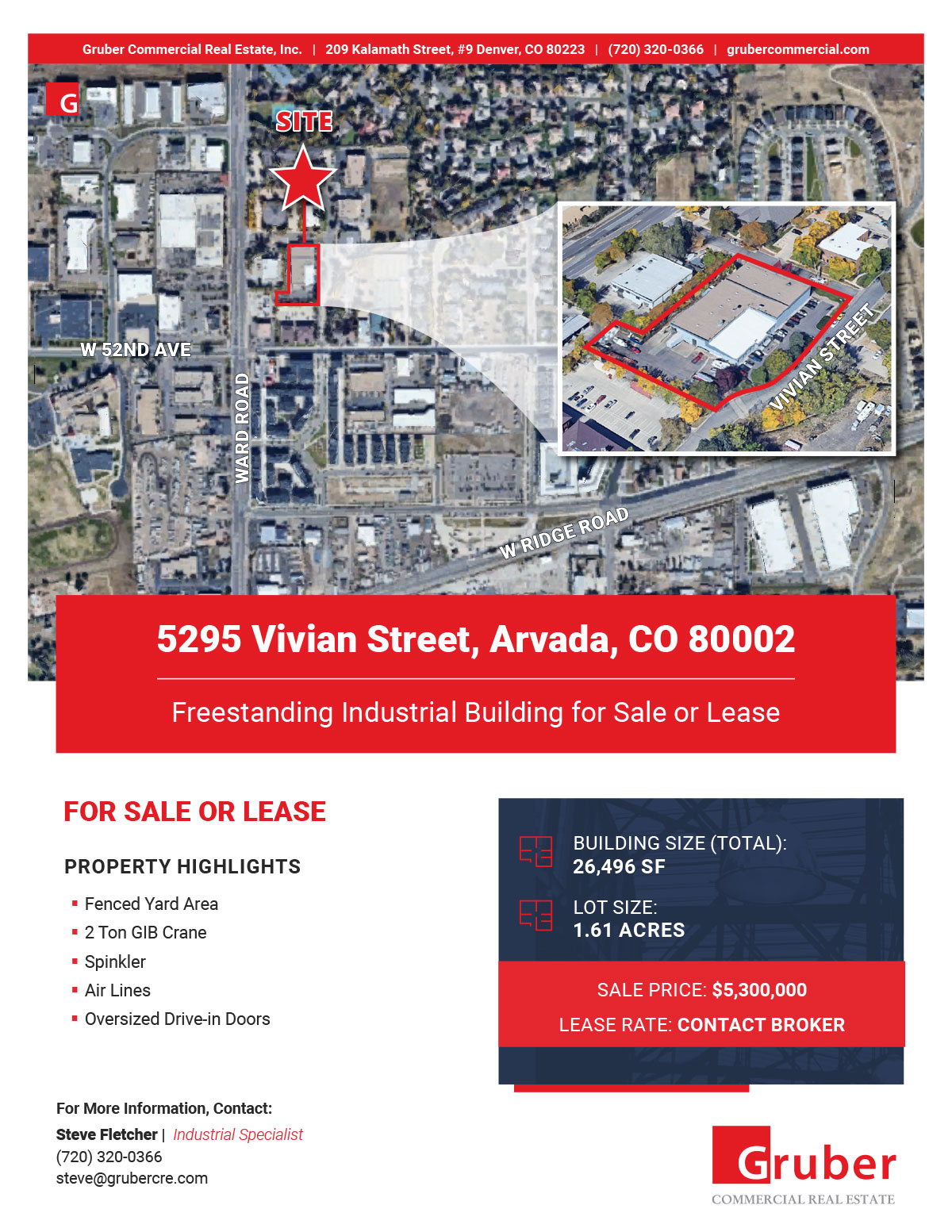 5295 Vivian Street Brochure