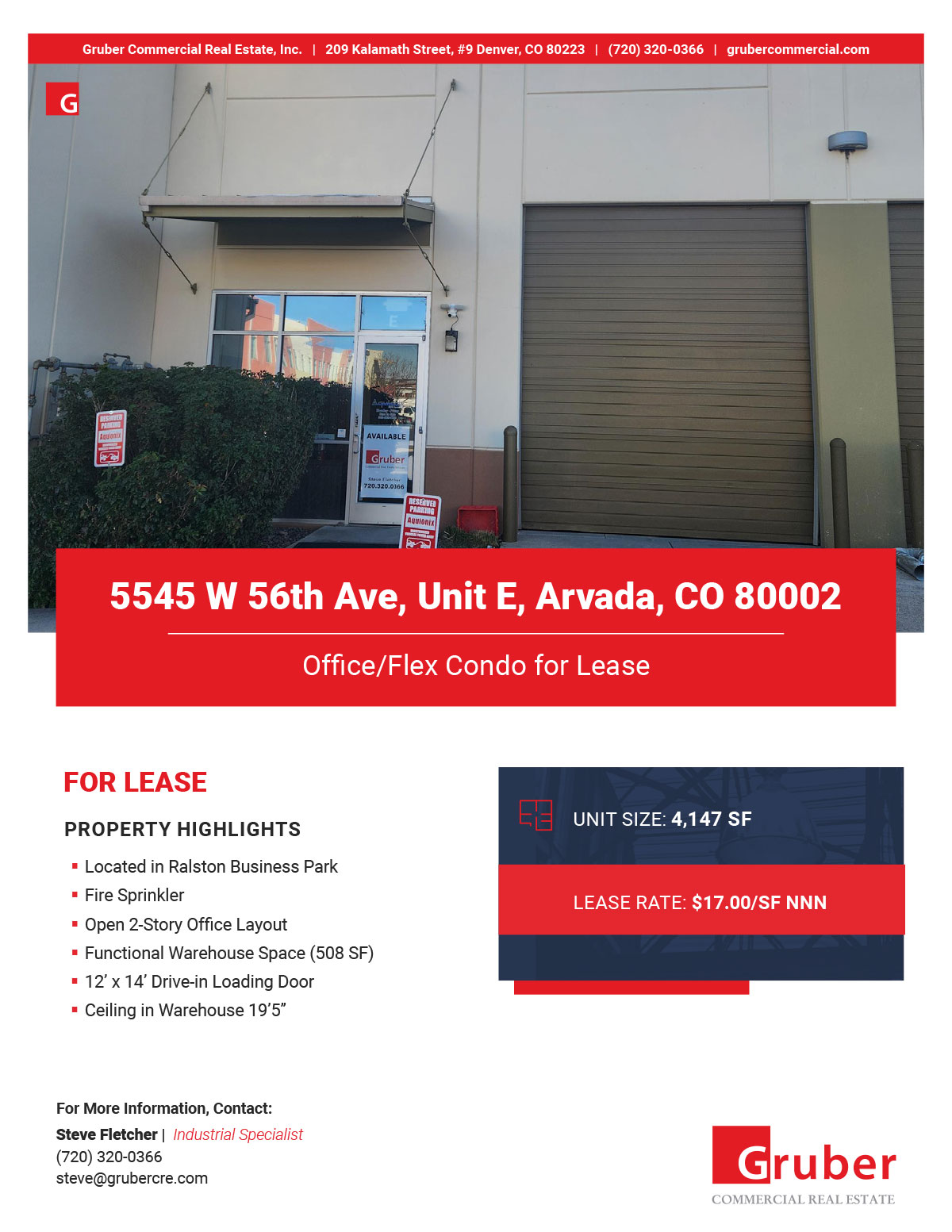 5455 W. 56th Ave. #E Brochure