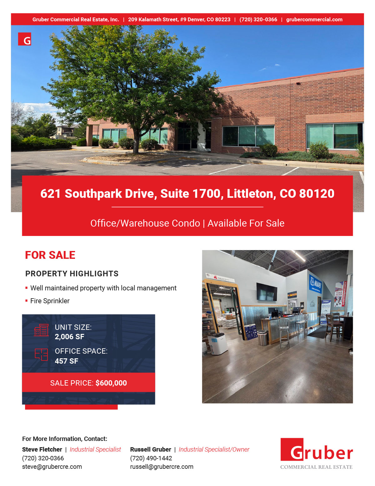 621 Southpark Drive Brochure