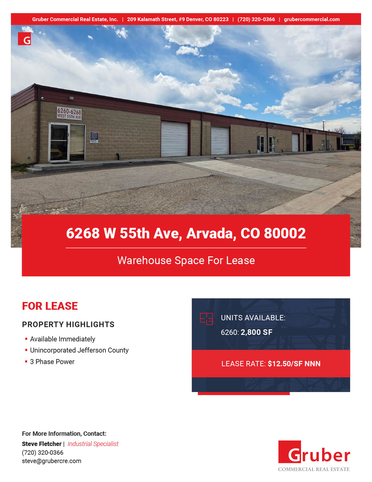 6268 W 55th Ave Brochure