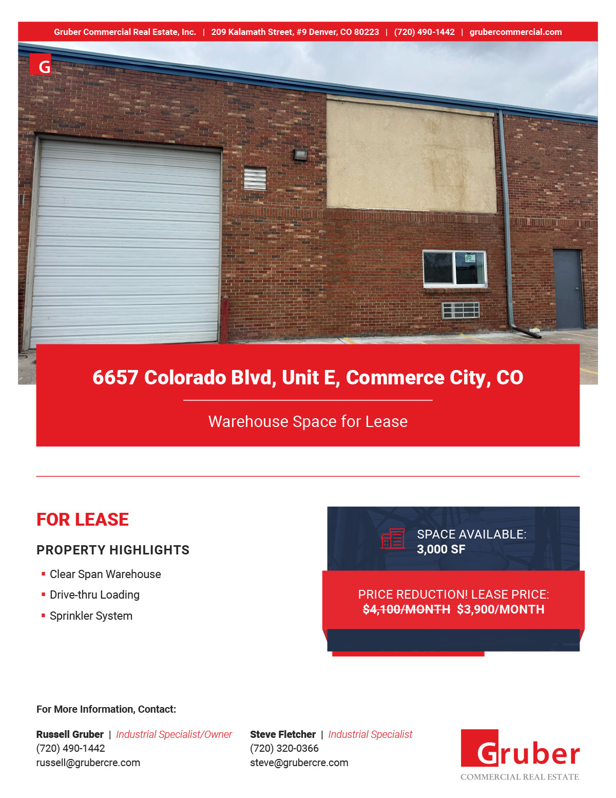 6657 Colorado Blvd, Unit E Brochure